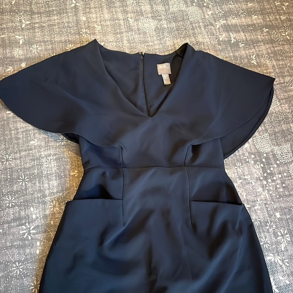 ASOS maternity dress navy size 2 - Picture 6 of 7